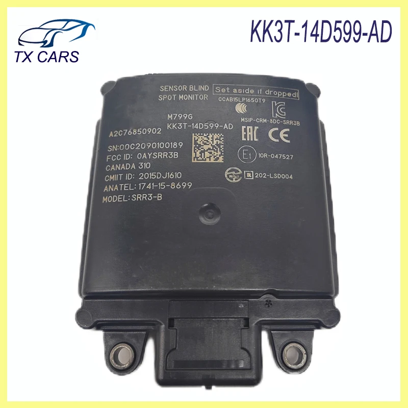 KK3T-14D599-AD Blind Spot Monitor Radar Sensor Module For 2021 FORD TRANSIT MK8 Car Accessories KK3T14D599AD