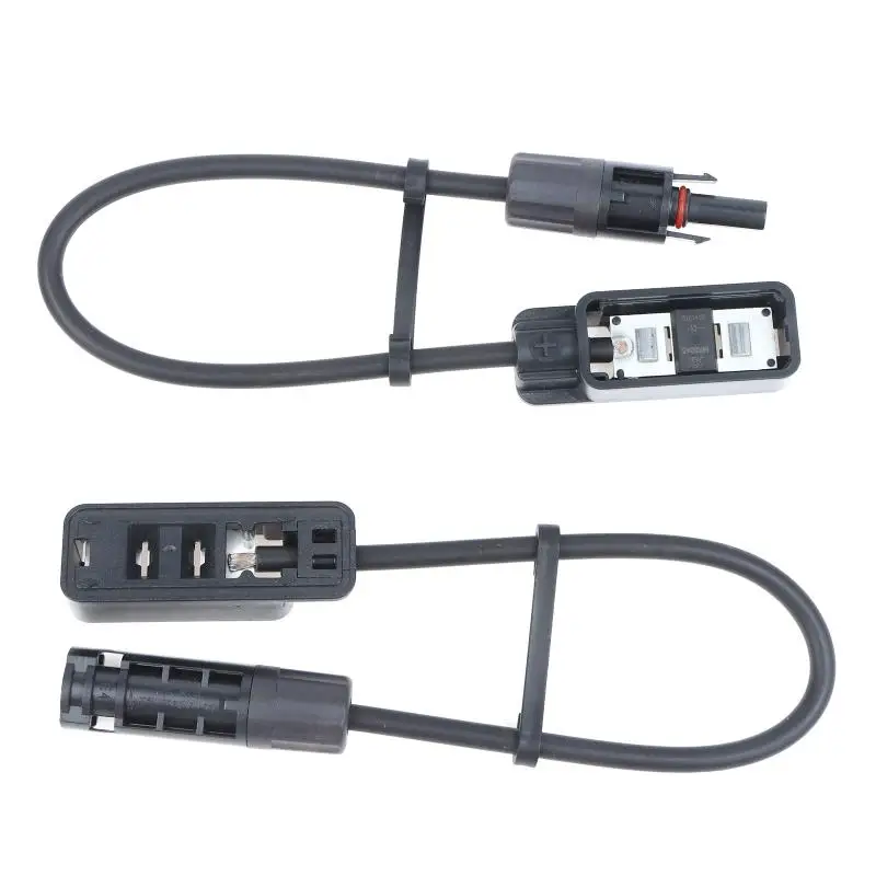 Solar Accessory Connector Box Solar Connector Panel Adaptor Solar Connectors Cable Connector 1500V/30A 3-split Metal Reliable