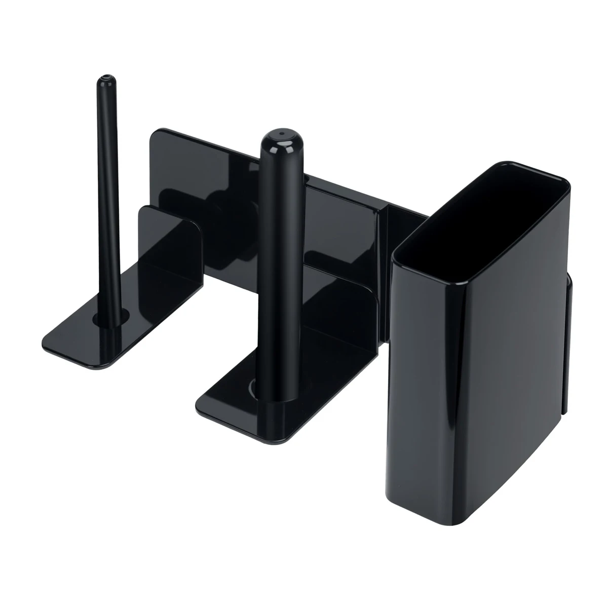 Cup Organizer Rack for Ninja Slushie Machine FS301/FS300 Side-Mounted Holds Cups Lids and Straws Cup Holder Accessories