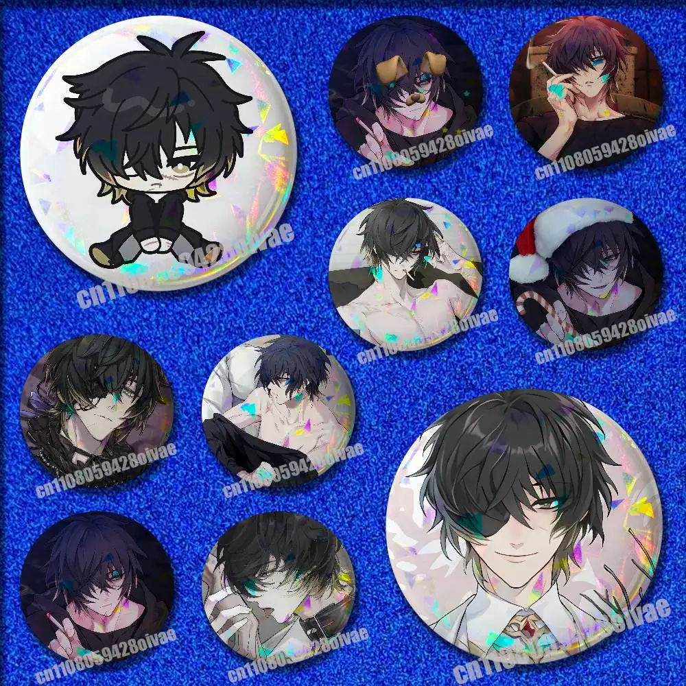 Towa S-Slow Damage Insignia Badge Cover For Brooch Ornament 75mm 25mm 44mm 32mm 58mm Round Pin