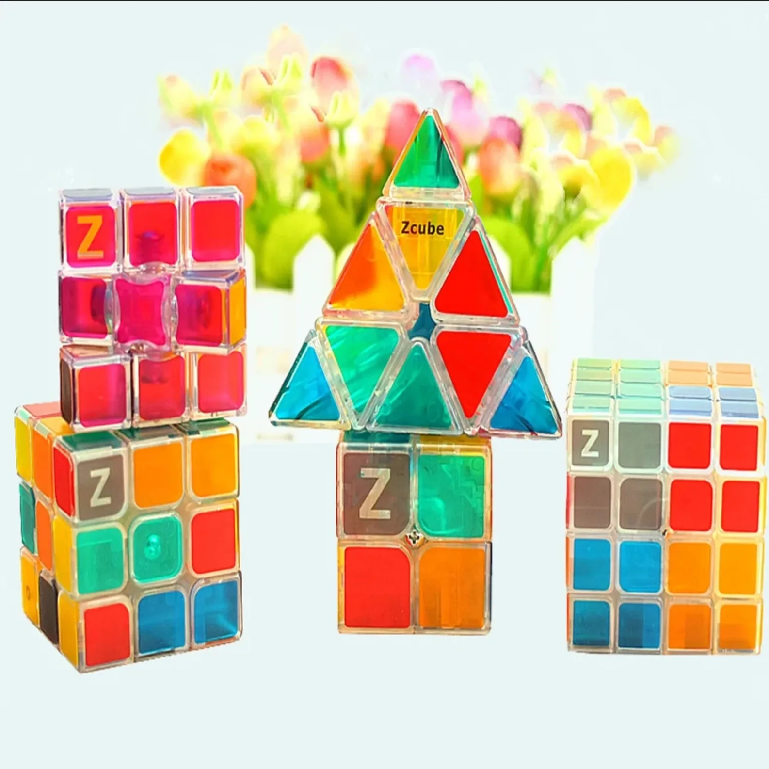 Z-Cube 1x3x3 Cubo Magico Puzzle Professionali Quadrato Magico Antistress Giocattoli Magico Cubo 133 Giocattoli Educativi Per Bambini Regali Per Bambini
