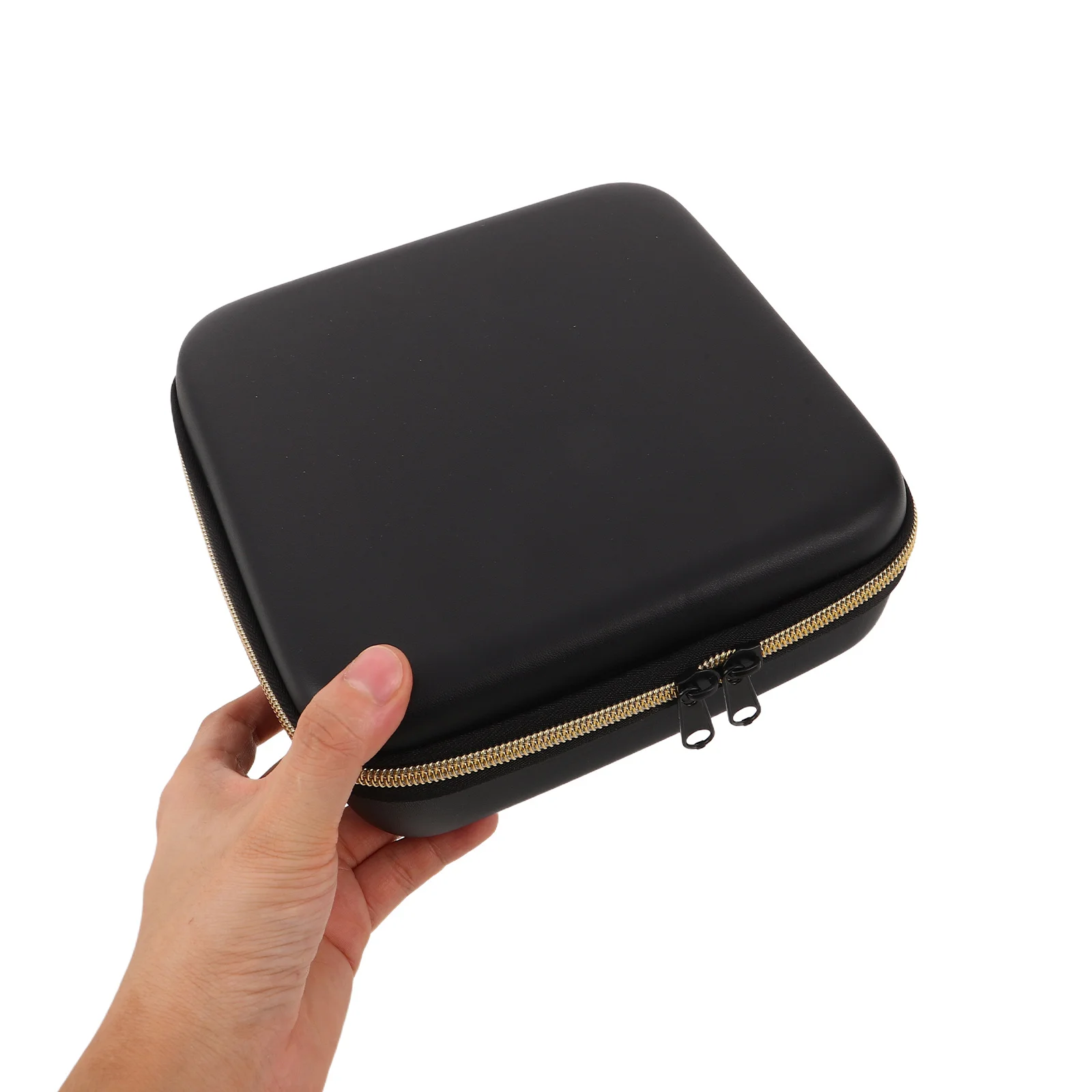 

Watch Bands Storage Case Large Capacity PU Smartwatch Band Organizer Travel Protective Zippered Watch Strap Holder Pouch