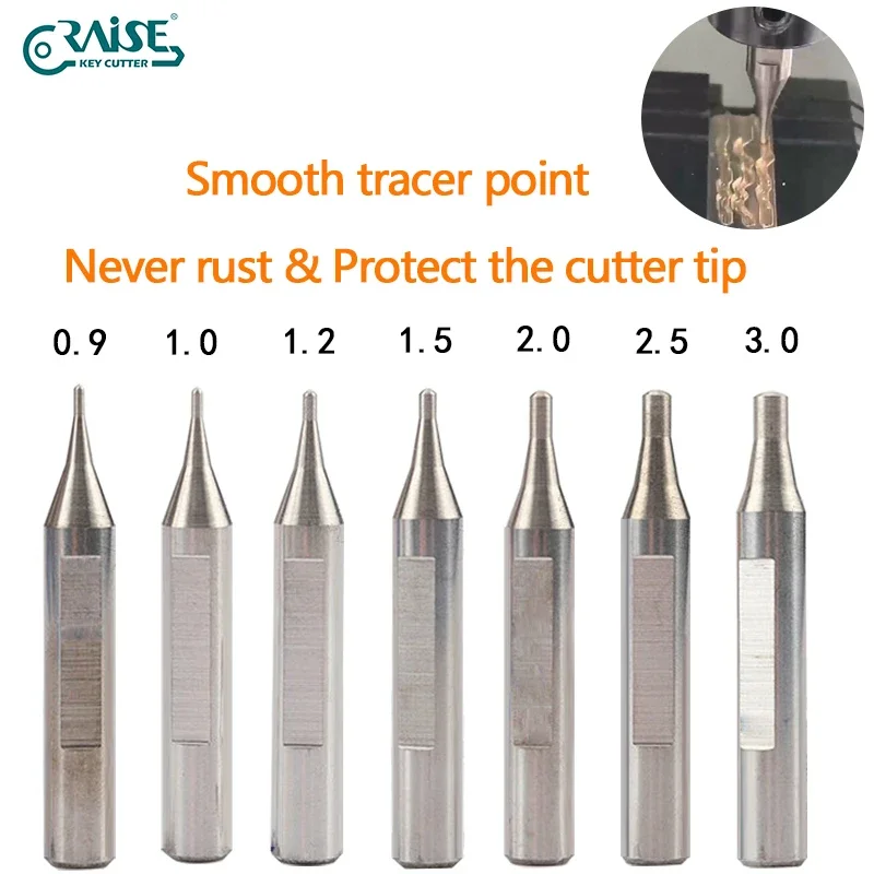 Key Cutter Smooth Carbide Tracer Point Guide Probe for Key Copy Machine Locksmith Tools