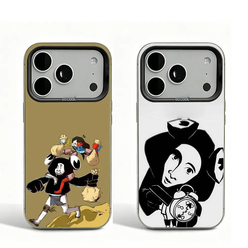 D-Dream BBQ Froggy Black Matte Case For iPhone 16 15 17 14 11 12 13 Pro Max So Cool Lens Bumper Printed Cover
