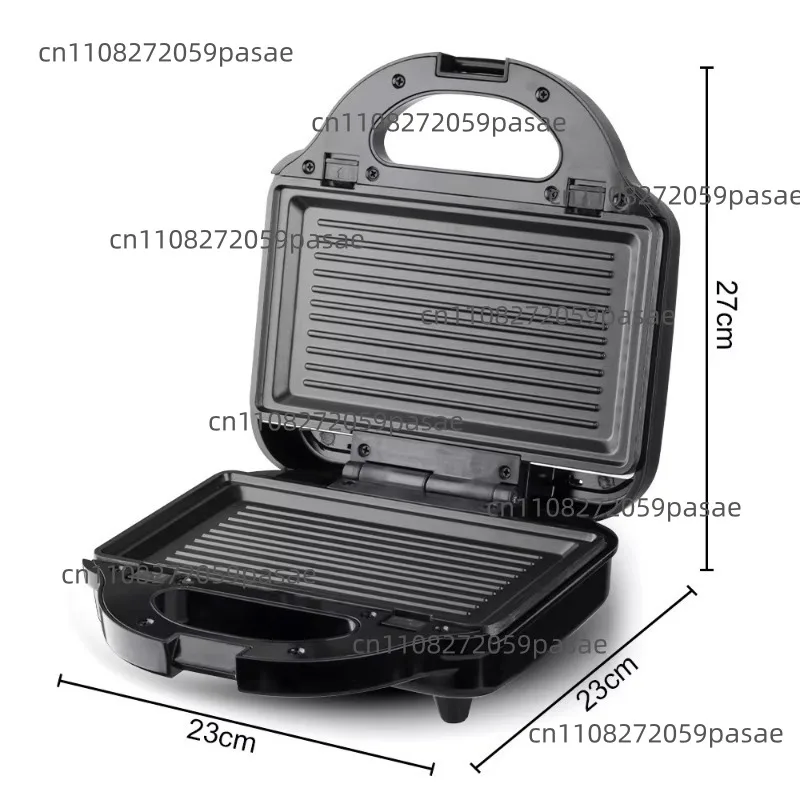 3-In-1 Breakfast Maker Portable Sandwich Waffle Maker Steak Maker Toast Bread Baking