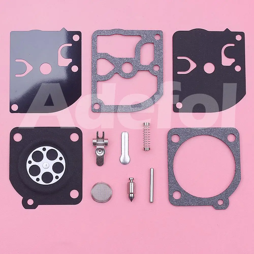 

5pcs/lot Carburetor Gasket Diaphragm Kit For Mcculloch 32cc 35cc 38cc Chainsaw 3505 3214 3216 3505 3516 3818 Zama RB-39