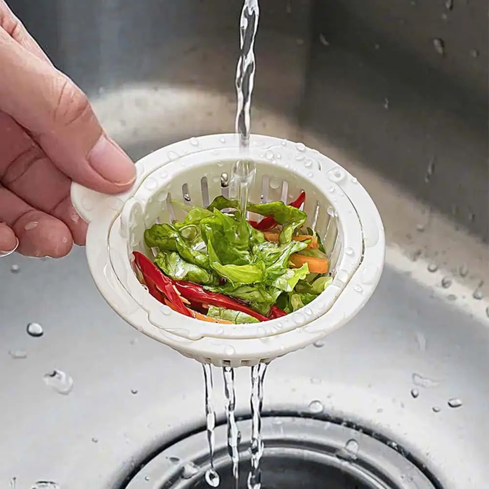 

Kitchen Sink Strainer Drain Basket With Handle Food Slag Strainer Kitchen Supplies Drain Trap Home Decor Room Decoration Items