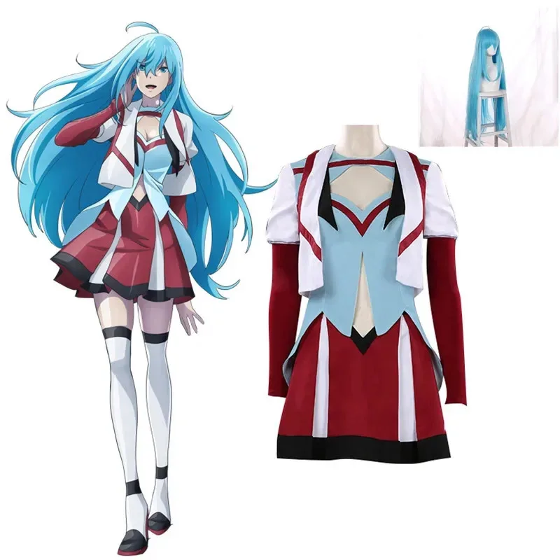 

Аниме Vivy-Fluorite Eye Song-Vivy Косплей Костюм Униформа Юбка Рождественский Бал Одежда Костюмы Рукава Топ Брюки