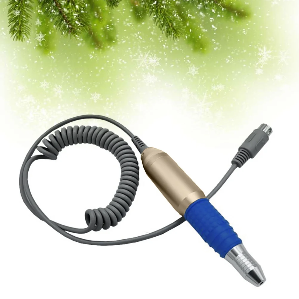 Elektryczna wiertarka do paznokci, cicha, z wygodnym uchwytem, do manicure, zdobienia paznokci, salonu kosmetycznego, użytku domowego, narzędzie do szlifowania i polerowania, zestaw do manicure.