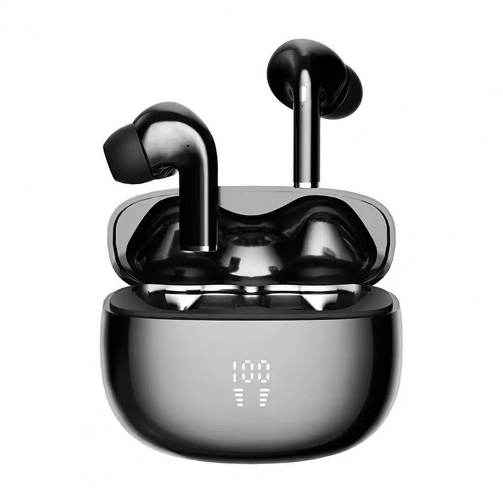 Wireless Earbuds Bluetooth-compatible Earphones Immersive Sound Deep Bass Long Playtime Lag-Free Noise-canceling Earphones