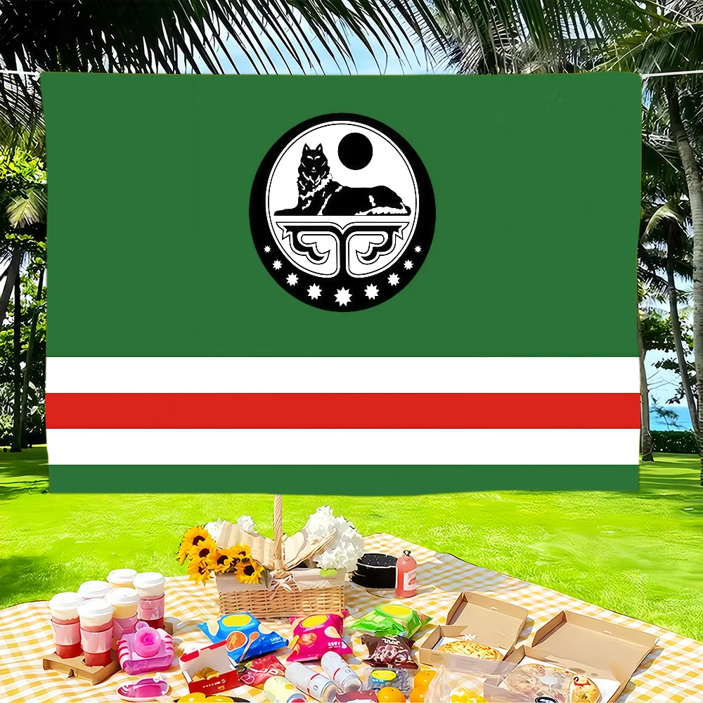 C-Chechen Republic of Ichkeria flag Decorative Banners Suitable For Outdoor Camping Family Parties And Garden Walls Gift