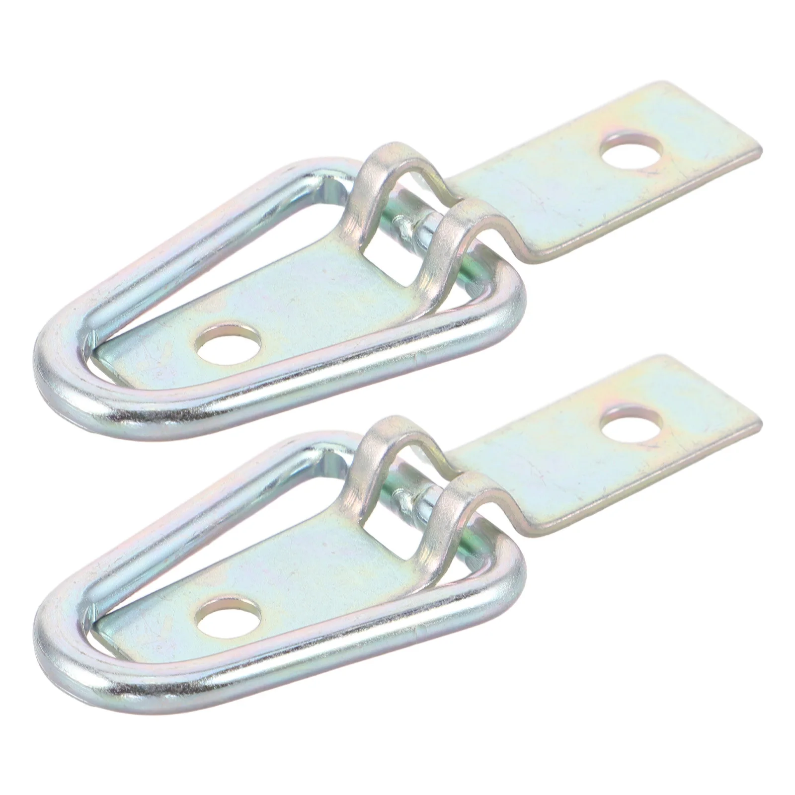 

2pcs Heavy Duty Truck Bed Anchors D Ring Tie Down Hooks For Suv Camper Boat Trailer Cargo Brackets Lashing Anchor Points