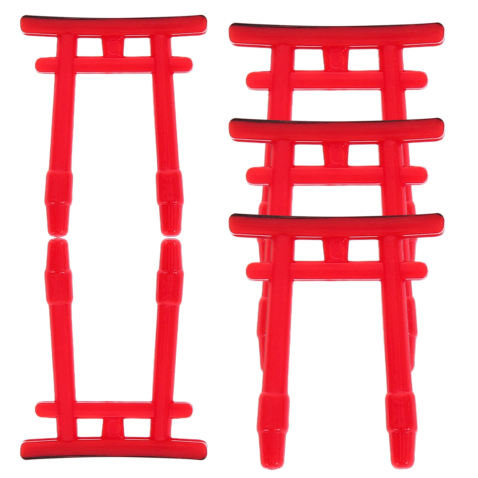 

5pcs Mini Gate Bird Decoration Japanese Garden Fish Tank Ornament Micro Landscape Crafts for Home Outdoor Sand