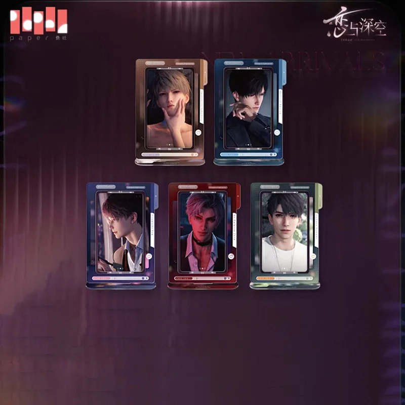 Sunsyea Love and Deepspace Official Merch Original XYQS Series Badge Acrylic Stand Qi Yu Li Shen Shen Xinghui