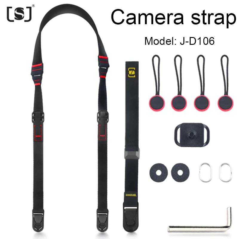 Quick Release Heavy-Duty Camera Strap Shoulder Neck Strap Belt for Canon Nikon Sony Fujifilm DSLR SLR Camera Straps Accessories