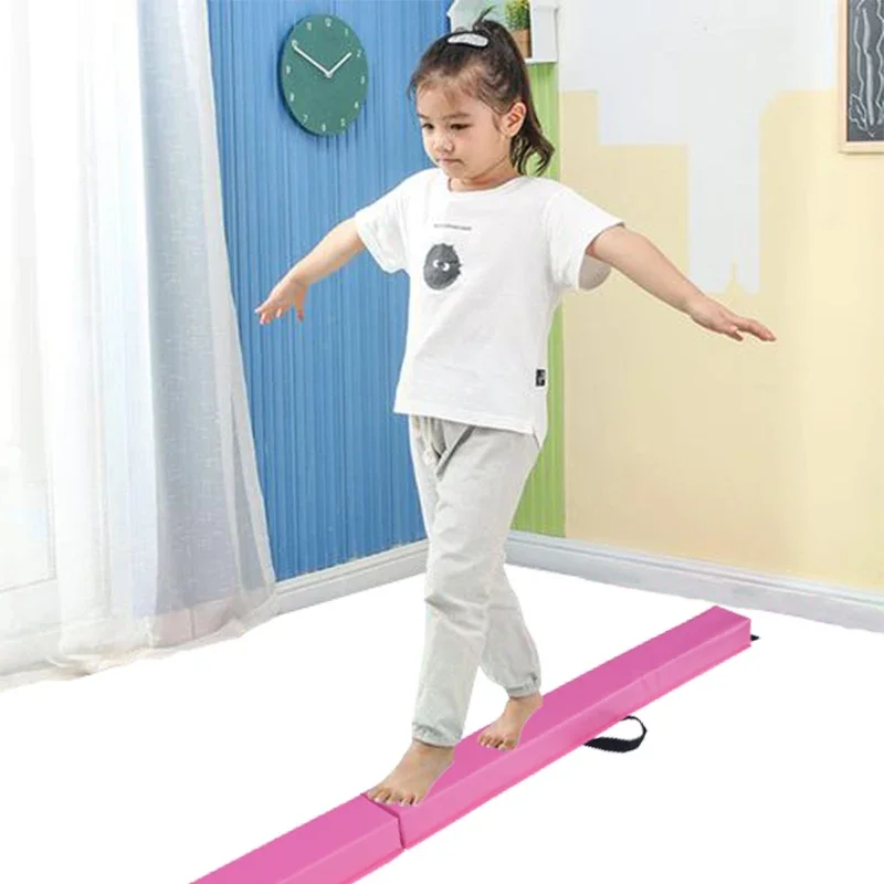 Children\'s Indoor Gymnastics Sensory Integration Training Stacked Balance Beam Adult Yoga Dance Family Exercise