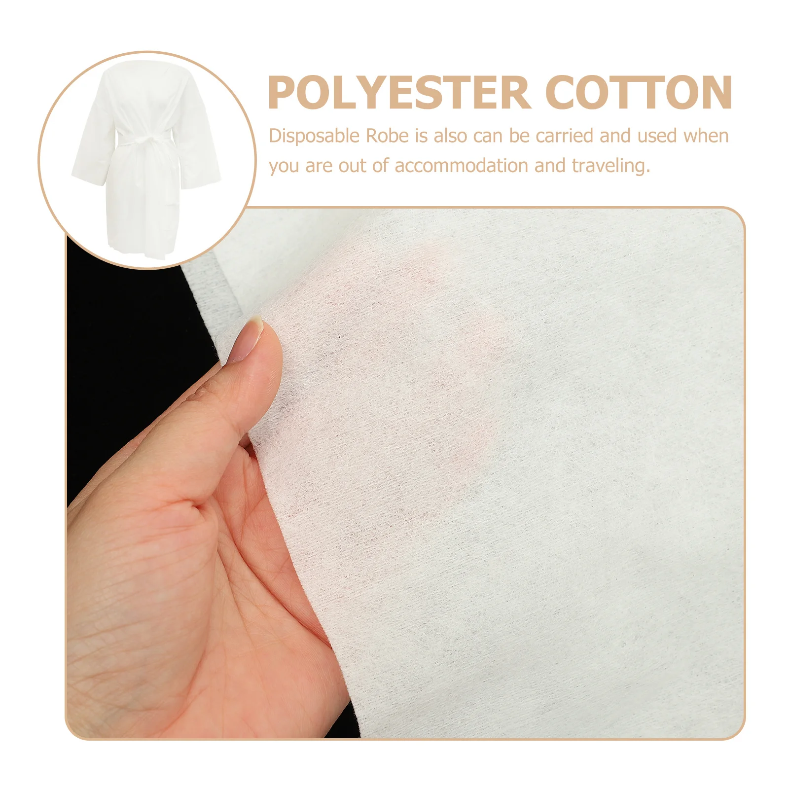 

Disposable Bathrobe Spa Use Salon Body Wrap One Time Bathrobe Spa Robes Salon Supplies One Time Bath Skirt One-Time Bath Skirt