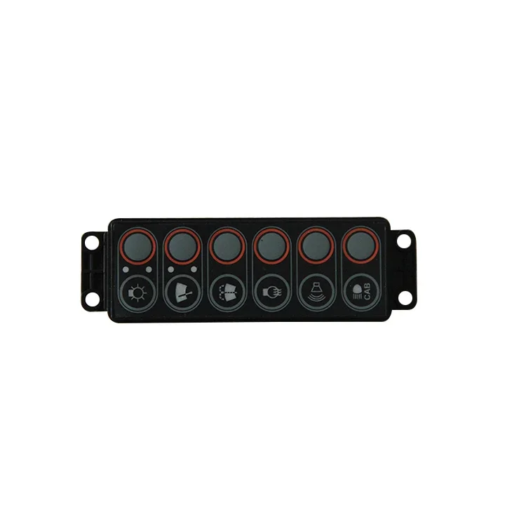 MSparts 21Q6-30601 21Q630601 Headlight Control Switch Panel for Hyundai Excavator R140LC9 R145CR9 R160LC9 R180LC9