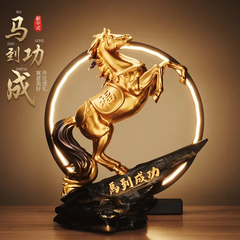 Successful leadership boss office desktop ornaments light luxury high-end atmosphere high grade