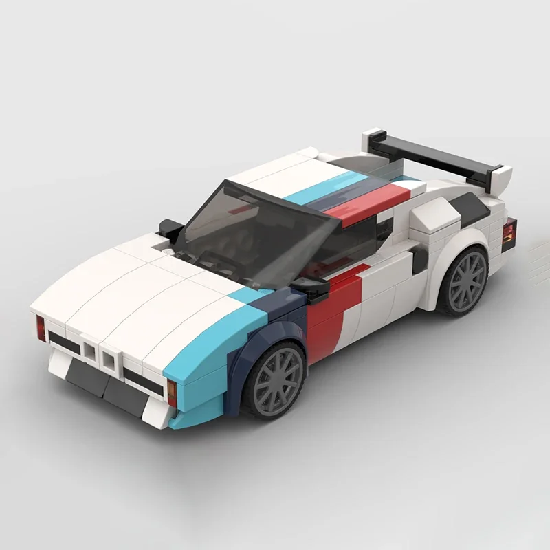 

293Pcs High Tech Speed Champion Super Racing Car Moc BMW M1 Children's Assembling Toy Gift Car Building Blocks