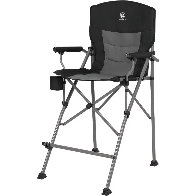 EVER ADVANCED Tall Directors Chair with Cup Holder 31