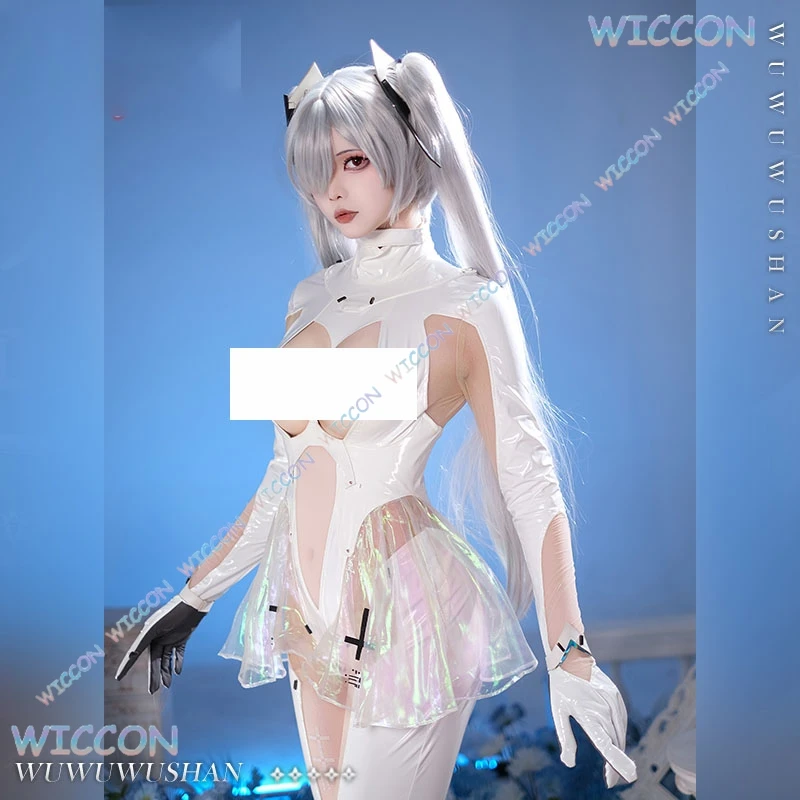 [CosRoom] أناشيرو سندريلا نيكي آلهة النصر التأثيرية فستان شعر مستعار الزي الأصلي زي الهالوين المرأة المثيرة Cl