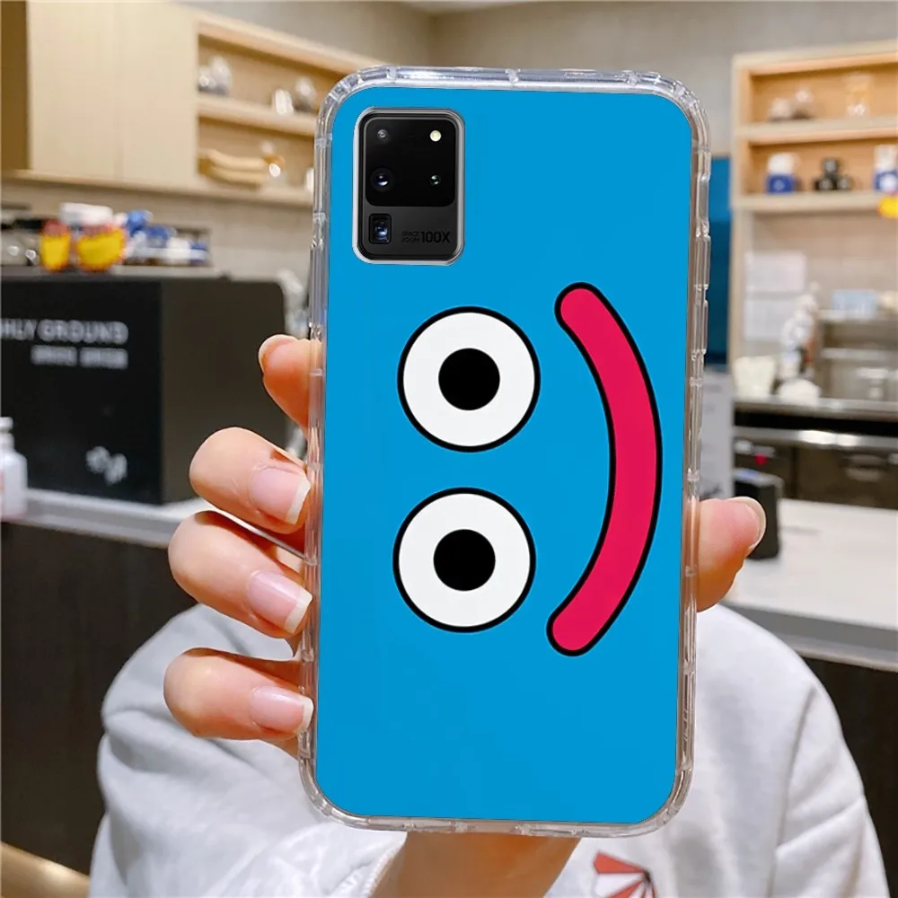 Dragon Quest Slime Phone Case For Samsung Galaxy A52 A12 A51 S21 Edge S22ULTRA S23 S20LITE Plus ultra Transparent Cover