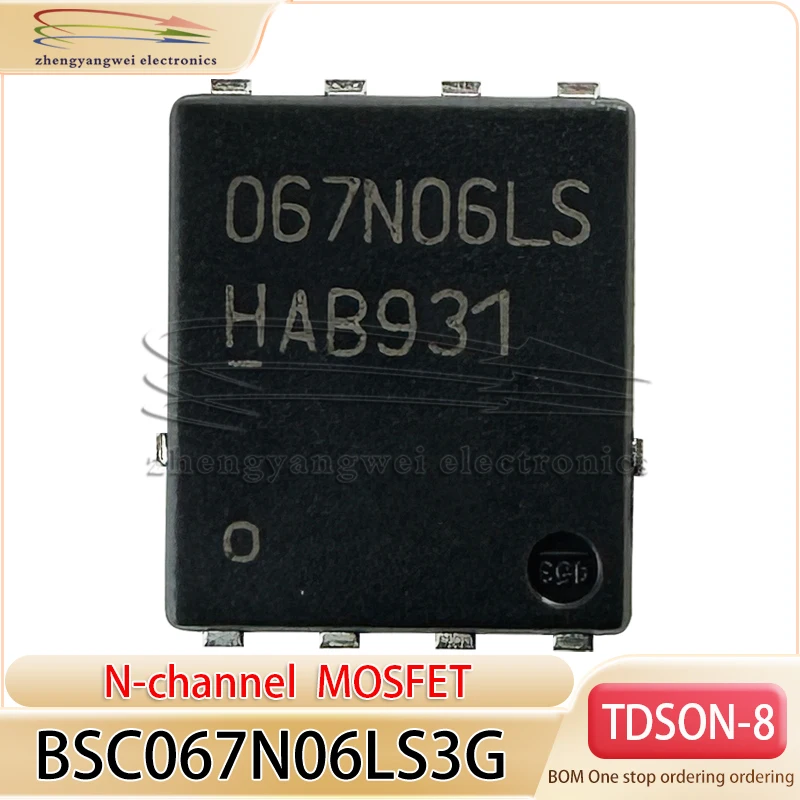 BSC067N06LS3G 067N06LS 50A60V 5PCS TDSON-8-EP transistor SMT MOSFET 5X6