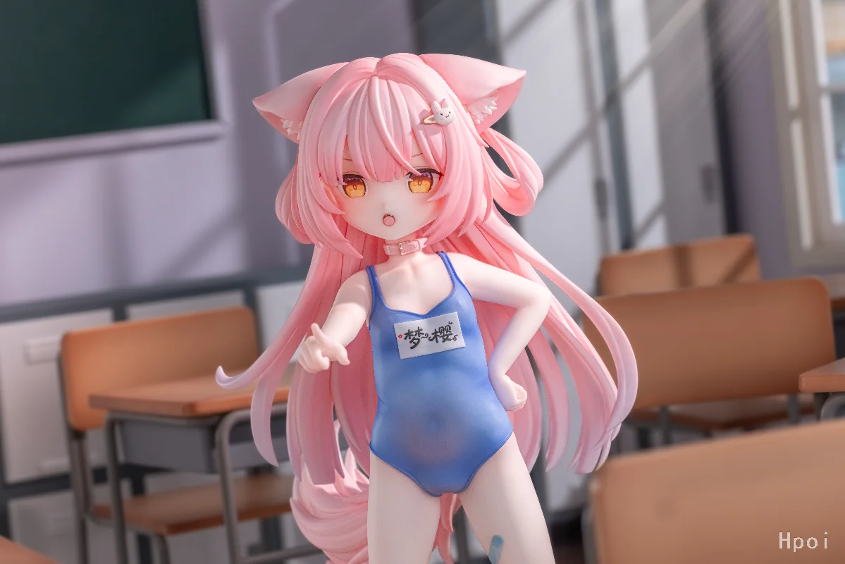 In Stock Dream Sakura School Swimsuit Desktop Decor Collectible Gift