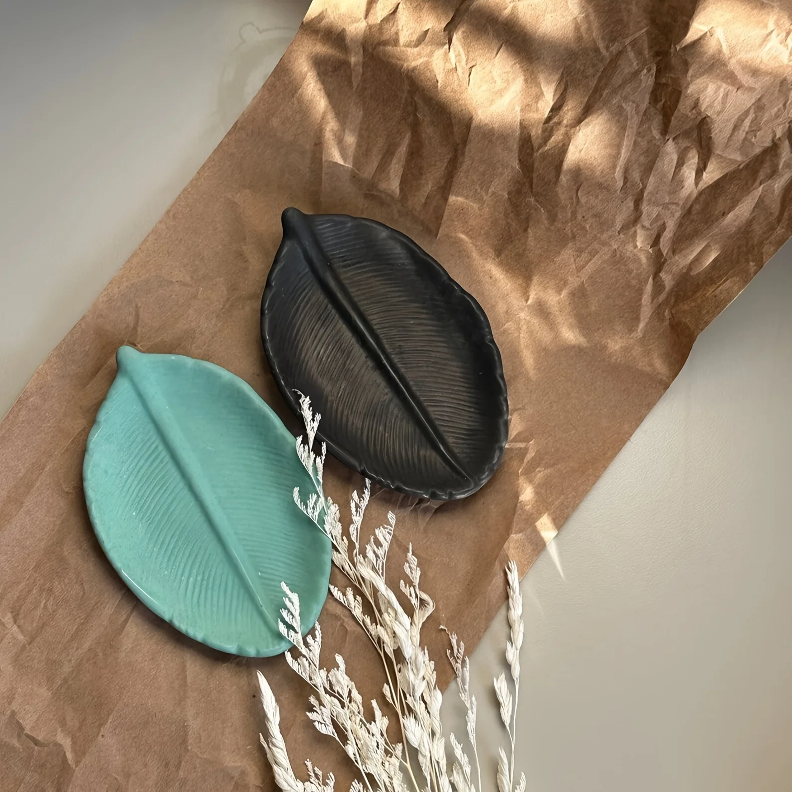1pc DIY Leaf Organizer Tray Silicone Mold Leaf Mirror Organizer Crystal Tray Resin Silicone Mold Leaf Tray Organizer Tray Molds