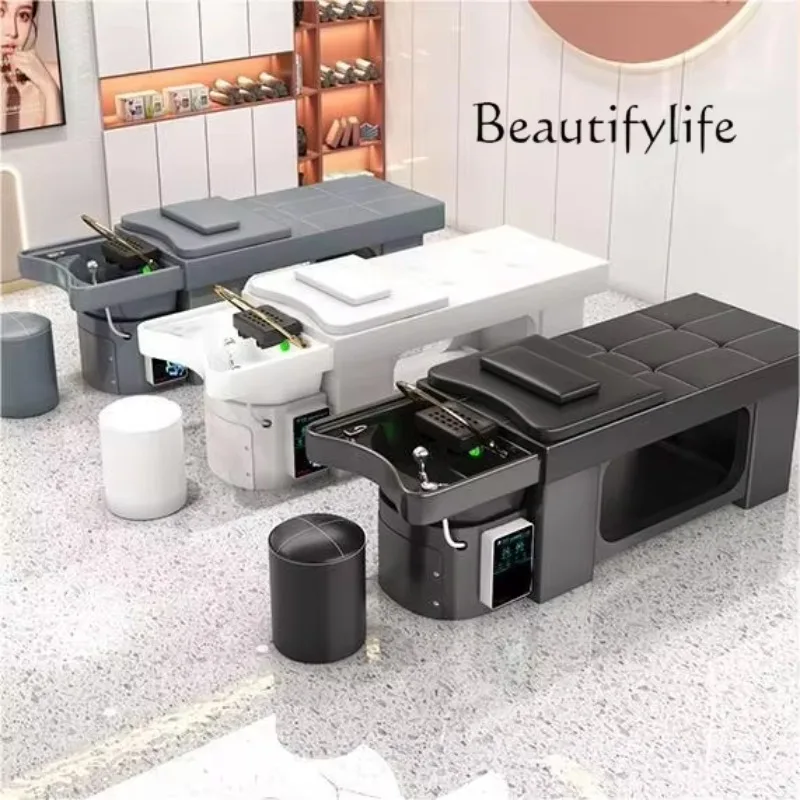 

XX Massage Shampoo Bed Fumigation Phototherapy Water Circulation Built-in Storage Beauty Salon Hair Salon Barber Shop Special