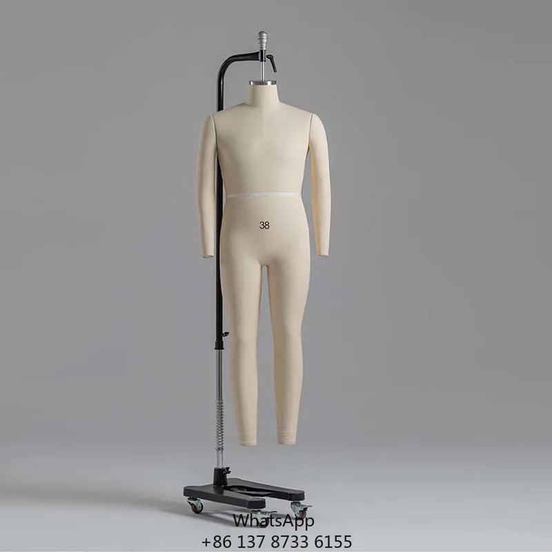 

Full Body Male Mannequin Dress Form For Tailor Dressmaker Sewing Mannequin