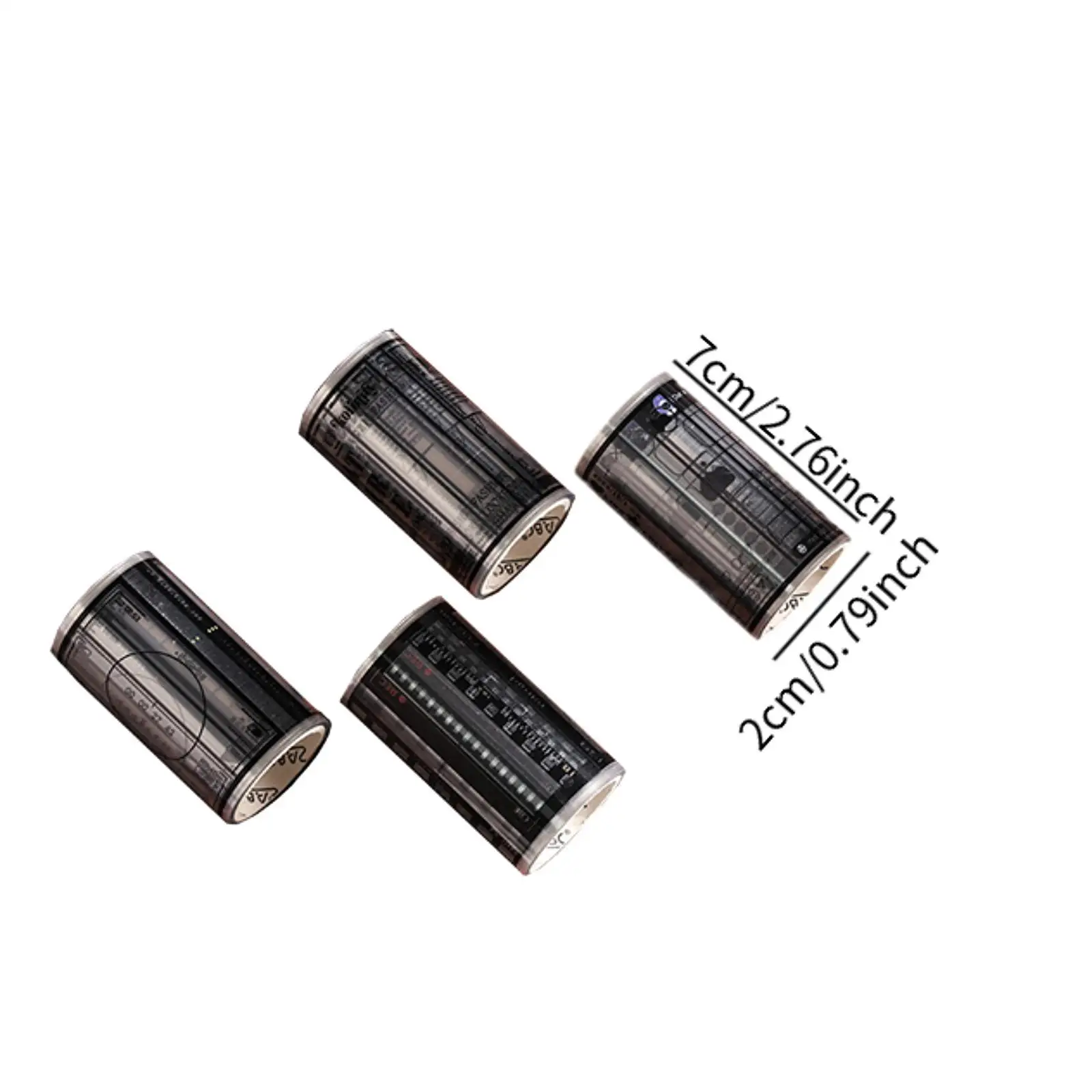 4x Scrapbooking Tapes Stickers for Party Decorations Journaling Gift Wrap