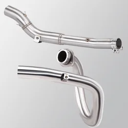 Slip On For SUZUKI DR-Z400 DRZ400 DRZ-400 DR Z400 SM S E 2000 - 2022 Motorcycle Exhaust ORV Escape Muffler 51mm Front Link Pipe