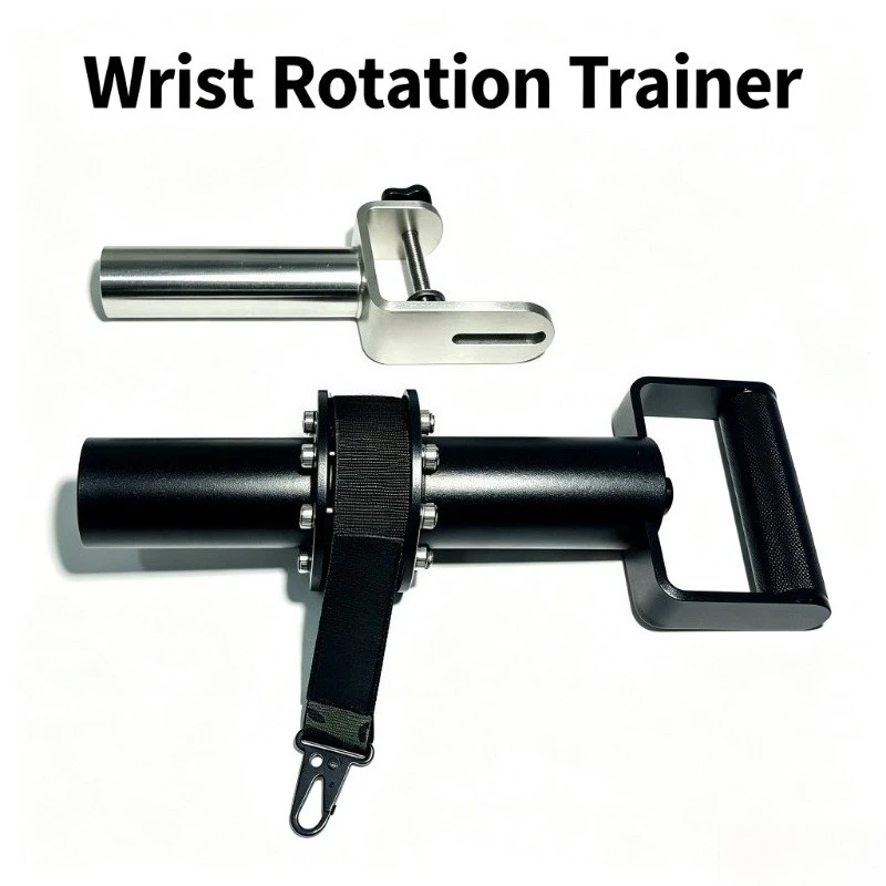 Portable Wrist Roller Trainer Integrated Wrist Exerciser Forearm Strength Training Hand Grip Workout Equipment