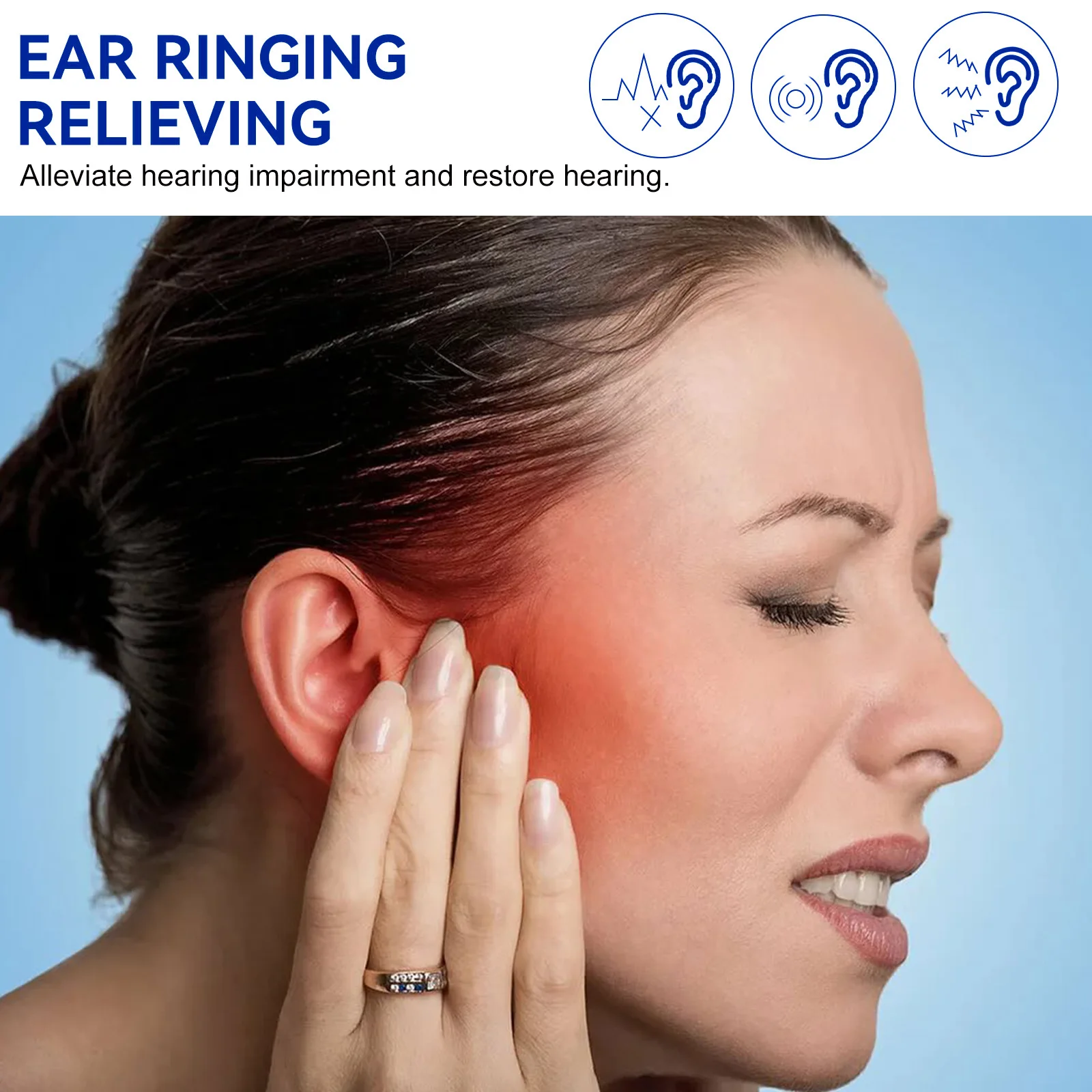 Ear Ringing Treatment Spray Earwax Blockage Cleaning Anti Cochlear Earache Relief Otitis Hearing Loss Deafness Swelling Liquid