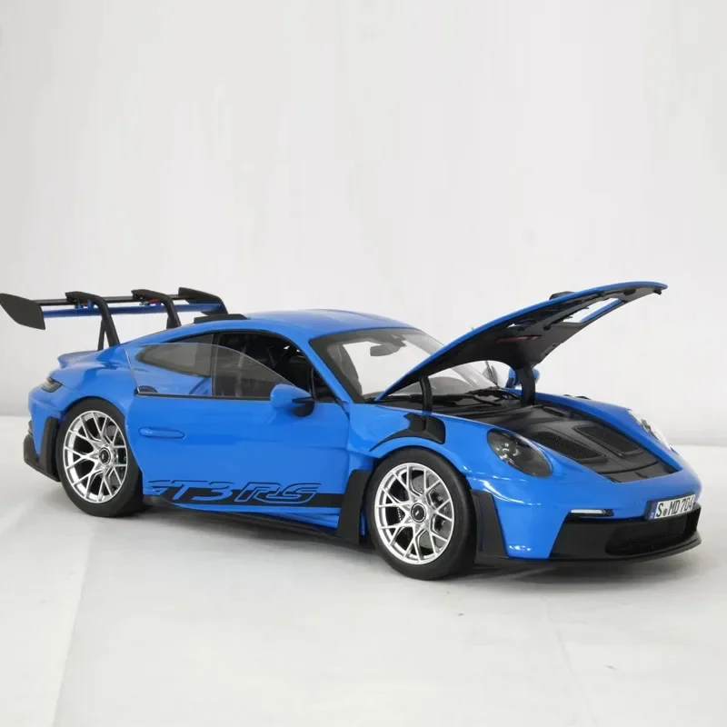 1:18 NOREV 2022 Porsche 911 992 GT3 ฿เปิดโลหะผสมกดเพลารุ่นขนาดเล็ก,ตกแต่งสําหรับผู้ใหญ่,ของเล่นเด็ก,ของขวัญเด็ก