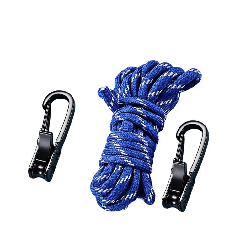 Heavy Duty Adjustable Rope Tightener Roller Tensioner Buckles For Camping Tent Canopy Tarp Boat Kayak Tie Down