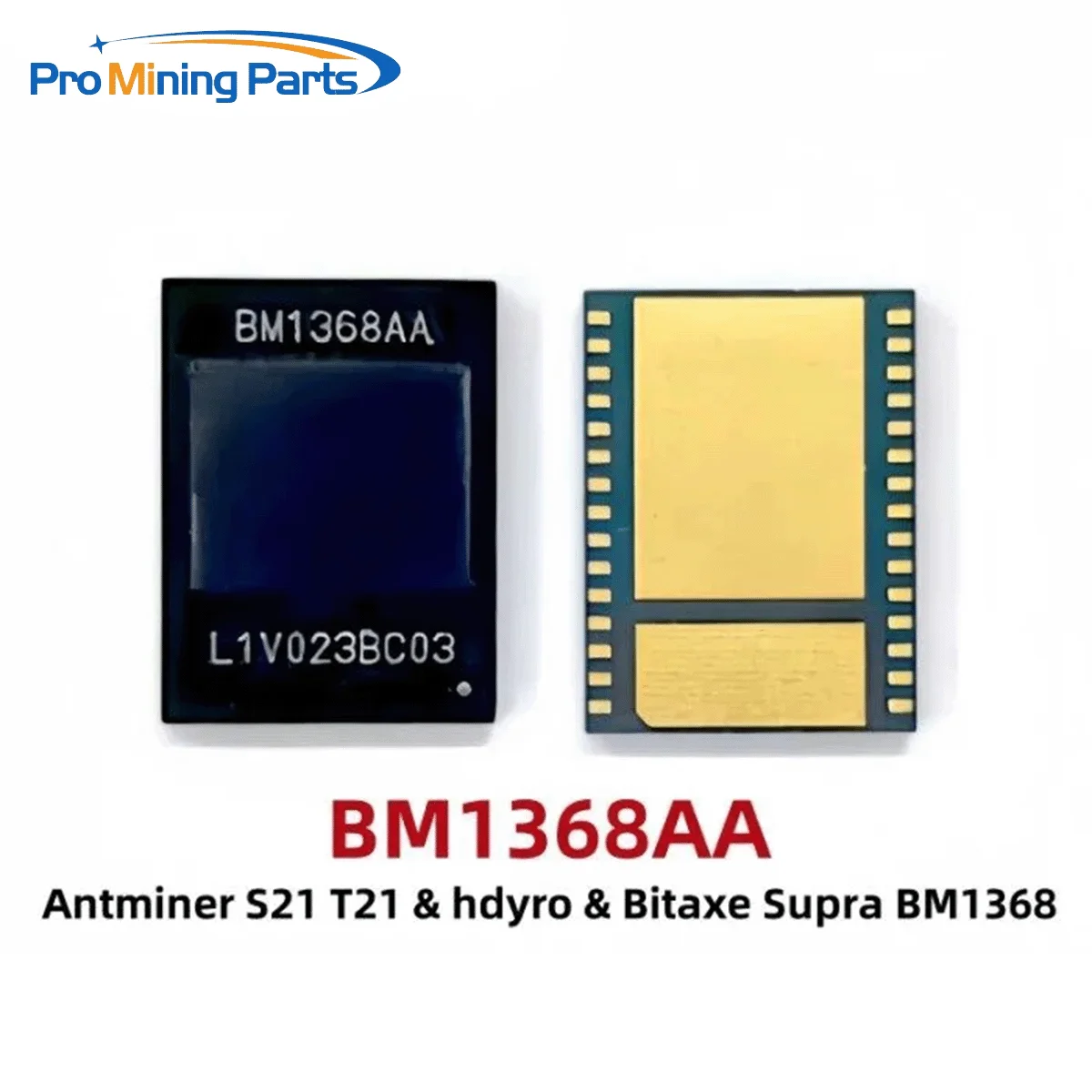 New Original BM1368 BM1368AA ASIC Chip For Antminer S21 T21 & hdyro Bitaxe Supra BM1368 Chip Replacement