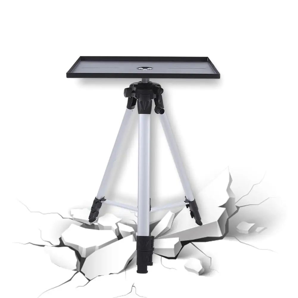 6KG Aluminum Alloy Projector Tripod Stand - Height Adjustable 4 Levels for Optimal Viewing