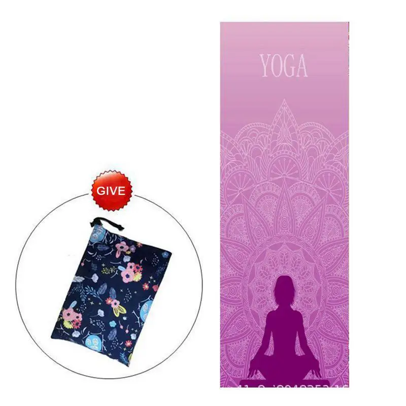 Yoga Towel Mat Sized Active Dry Non-slip Travel Beach Towel Microfiber Sweat Absorbent Beach Essentials For Hot Yoga Pilates And