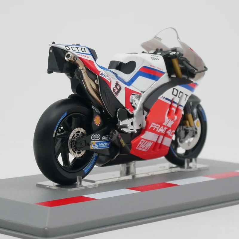 1:18 Scale Diecast Alloy Moto GP 2017 Ducati GP17 Danilo Petrucci Toys Cars Model Classics Adult Souvenir Gifts Static Display