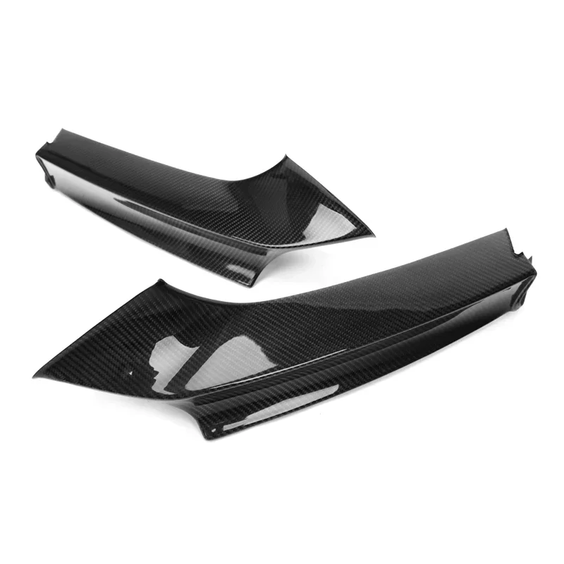 For F22 Front Splitter Dry Carbon Fiber FOR BMW 2 Series F22 F23 M235i M-Tech 2014+ FRONT BUMPER Car Body Kit