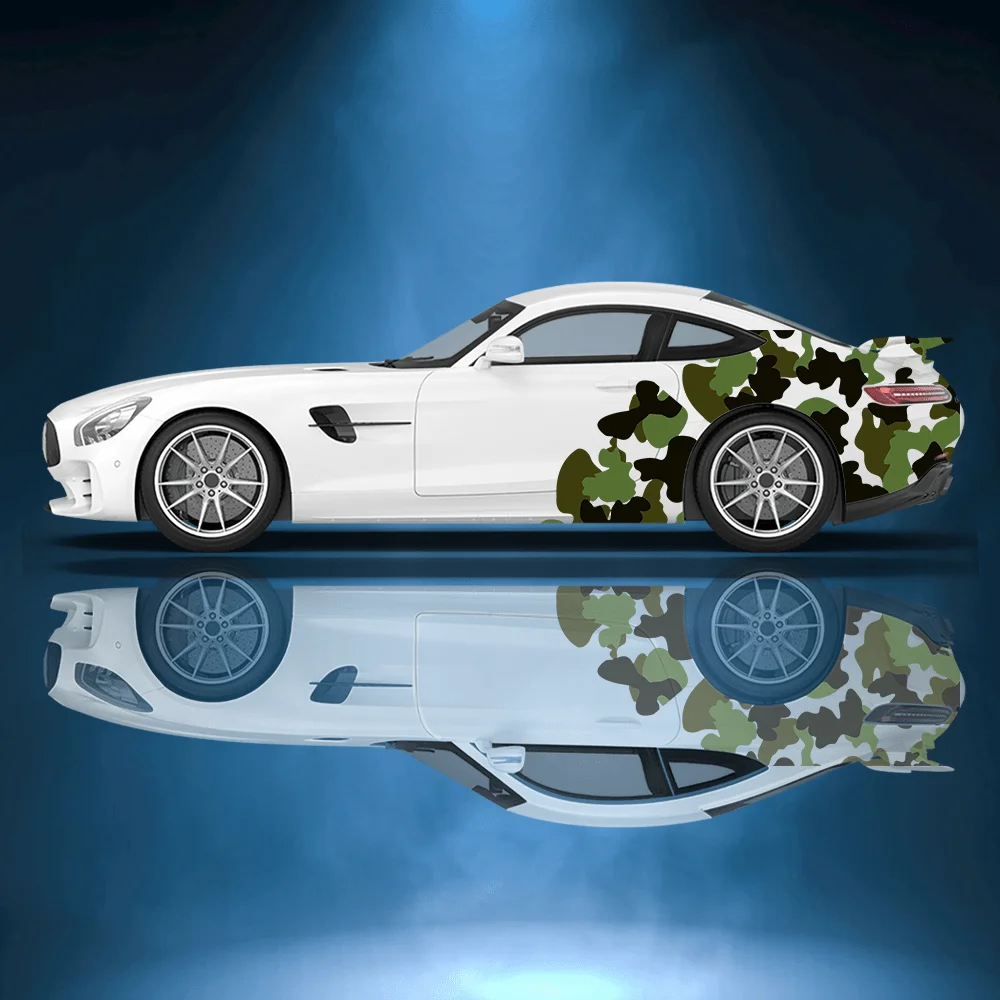 

Виниловая наклейка с различным камуфляжным узором для автомобиля, самоклеящаяся наклейка из ПВХ, подходит для грузовиков, внедорожников, декора, автоаксессуары, подарок