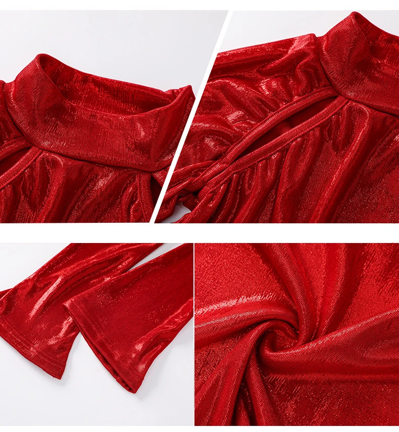Novas crianças roupas de dança de rua meninas hip hop outfits vermelho topos calças pretas jazz desempenho roupas grupo competição wear