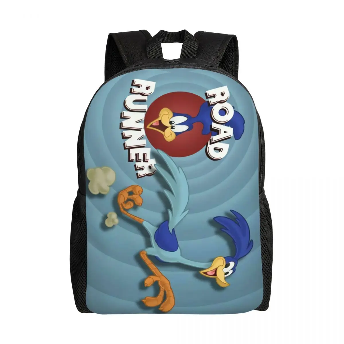 

Custom Wile E. Coyote And The Road Runner Backpack Men Women Fashion Bookbag for College School Film Bags