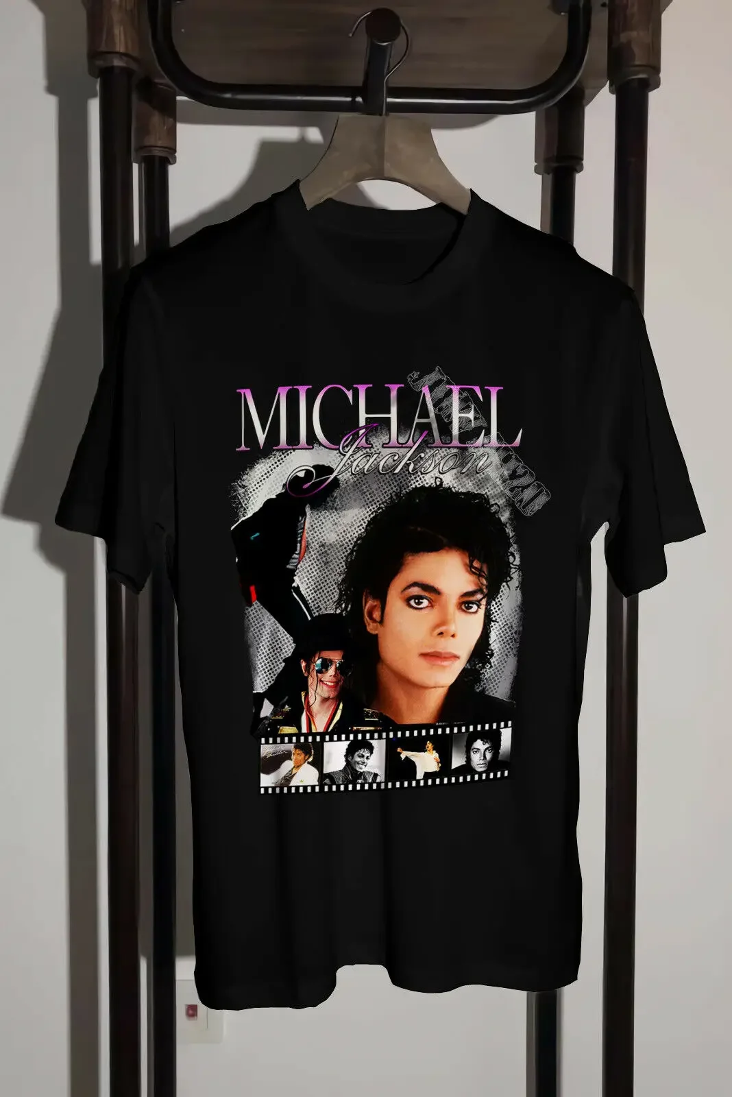 

Michael Jackson Homage Classic T-Shirt 100% Cotton O-Neck Summer Short Sleeve Casual Mens T-shirt Size S-3XL