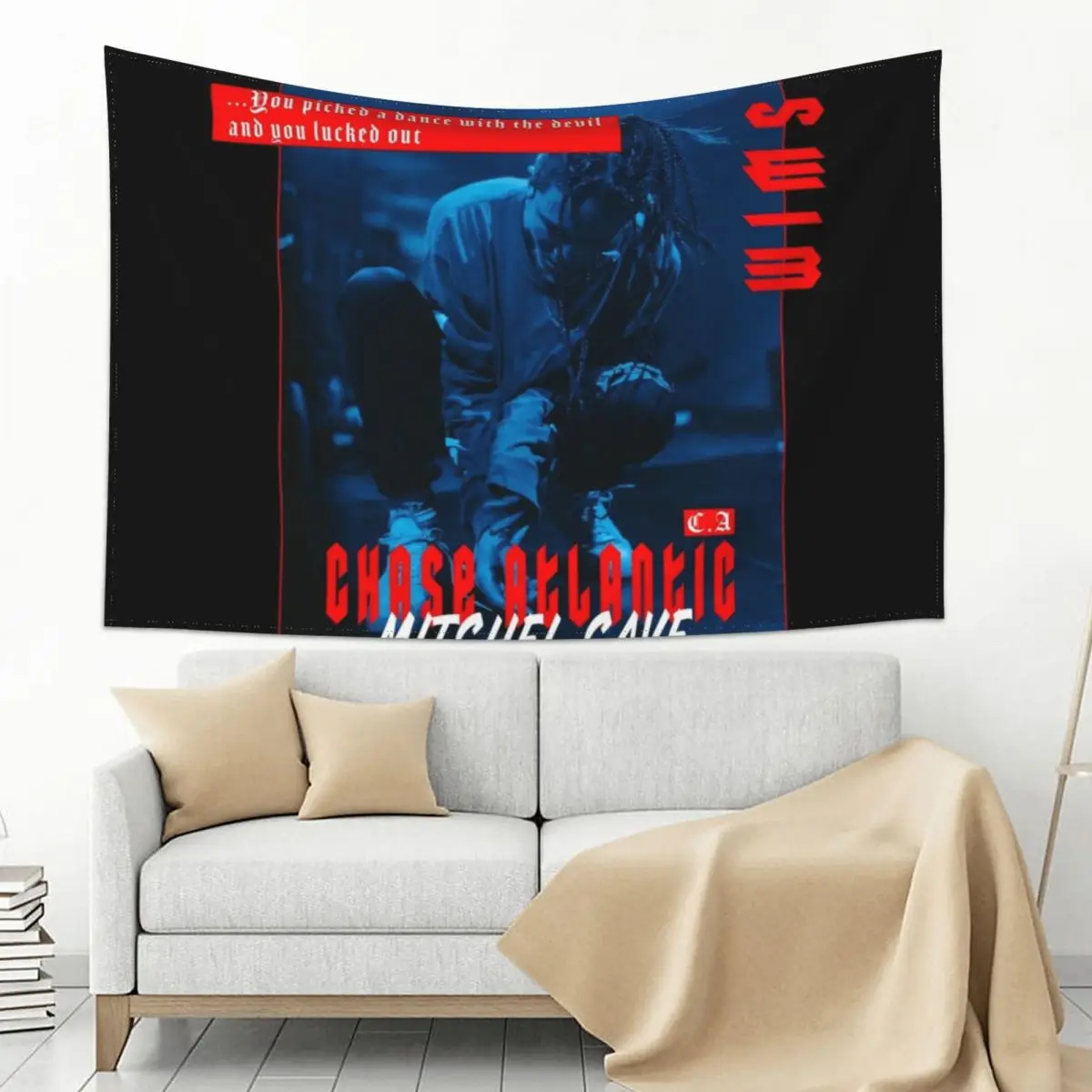 

Chase Atlantic X Mitchel Tapestry