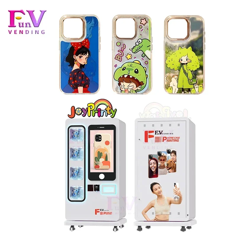 آلة الخدمة الذاتية لحافظة الهاتف المحمول تجعلها سهلة وسريعة للحصول على حقيبة هاتف على طراز DIY