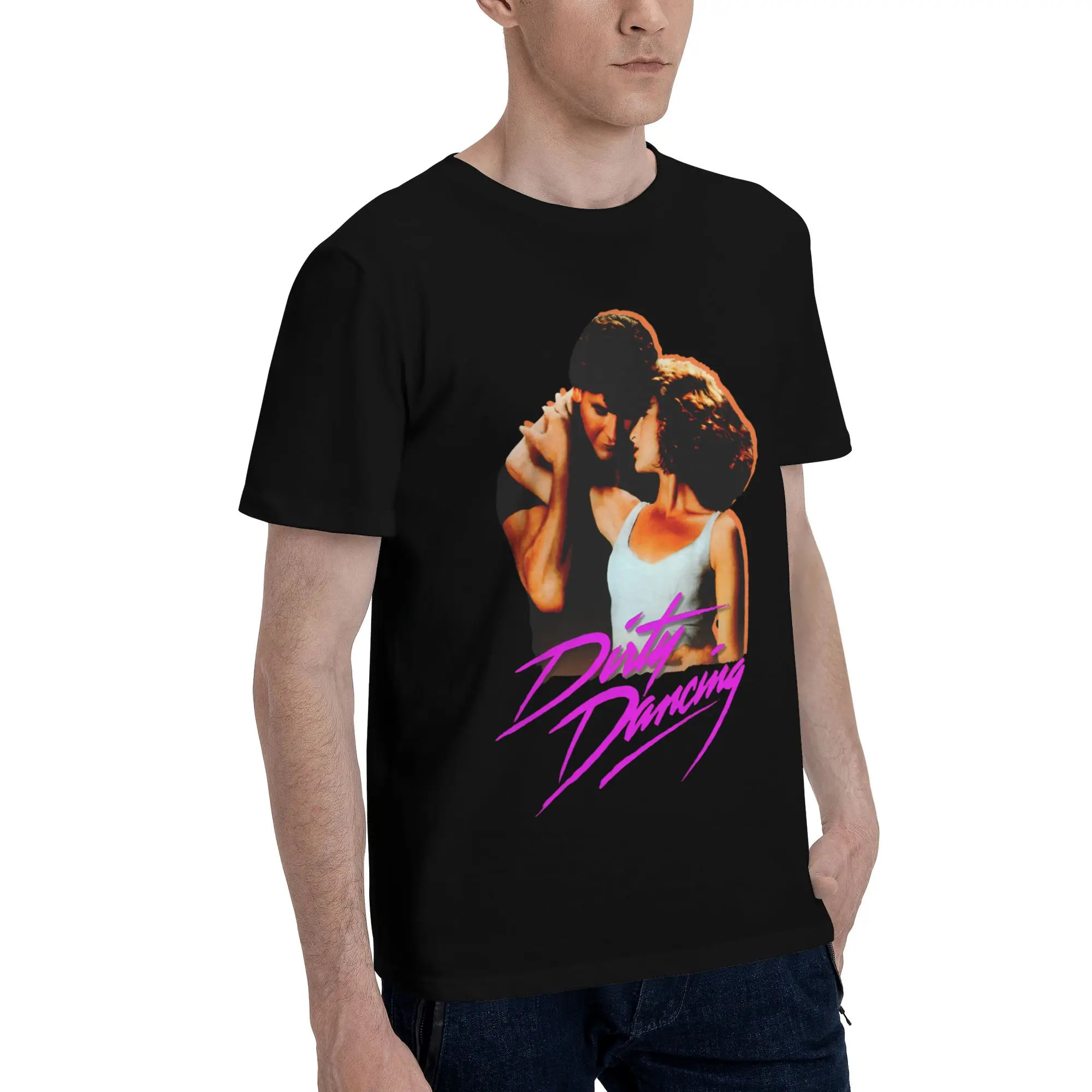 Dirty Dancing Novelty 100% Cotton T-Shirt Dirty Dancing Tees Tops For Men